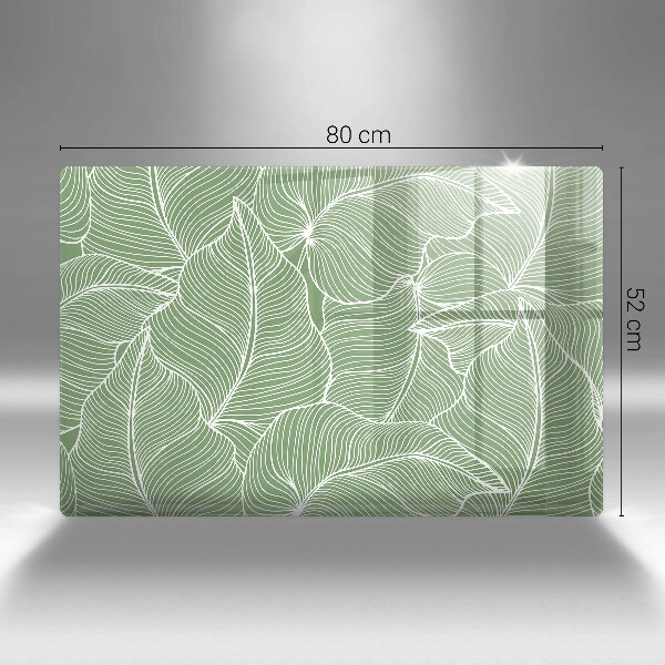 Abdeckung induktionskochfeld Lineare Blätter