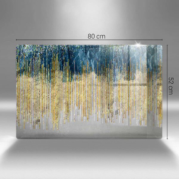 Abdeckung induktionskochfeld Designer-Abstraktion