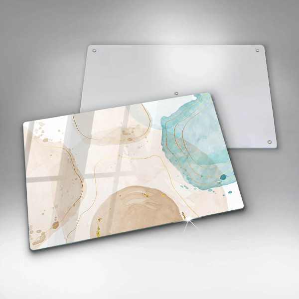 Herdabdeckung Helle Boho-Formen