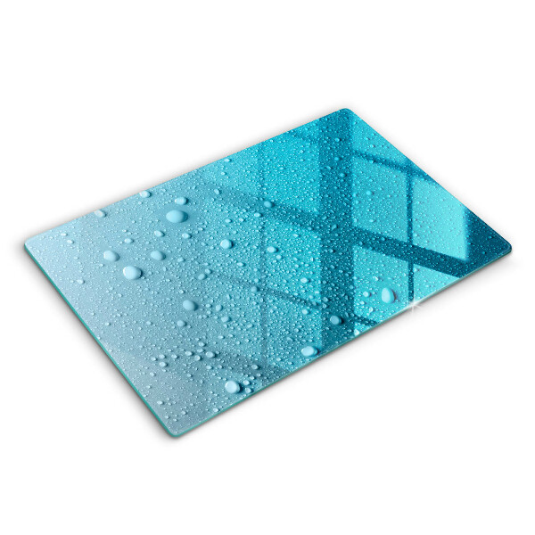 Herdabdeckung Wassertropfen