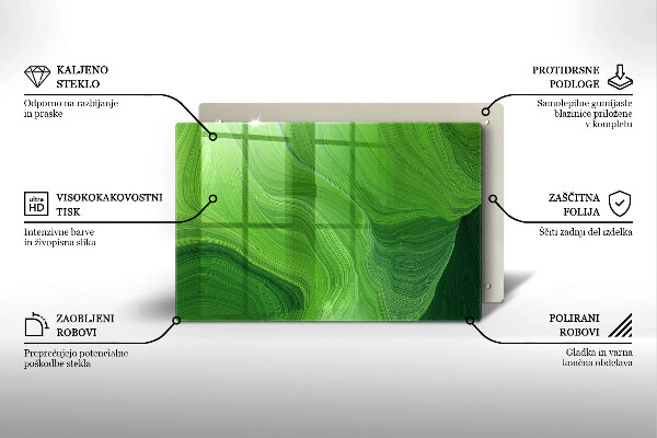 Herdabdeckung Abstrakte Textur