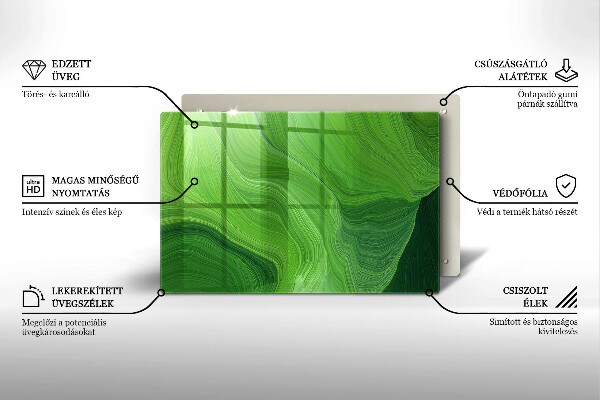 Herdabdeckung Abstrakte Textur