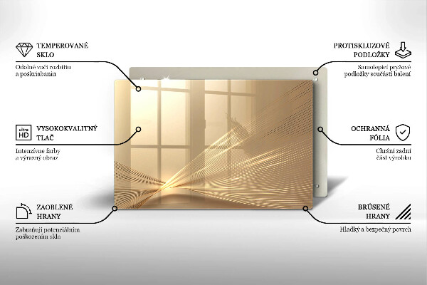 Herdabdeckung Moderne Abstraktion