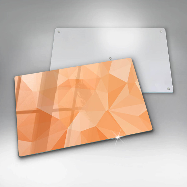 Herdabdeckung Geometrischer Hintergrund