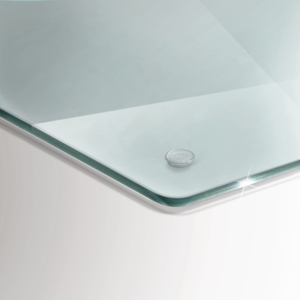 Herdabdeckplatte glas transparent 52x30 cm