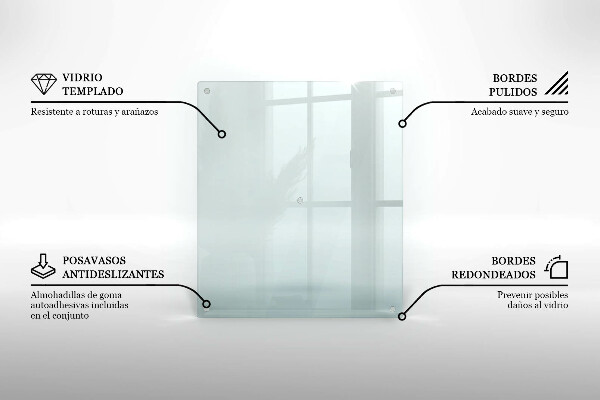 Herdabdeckung transparent 60x52 cm