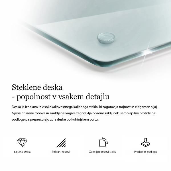 Herdabdeckung transparent 60x52 cm