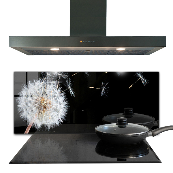 Küchenrückwand Spritzschutz Löwenzahn Löwenzahn im Wind