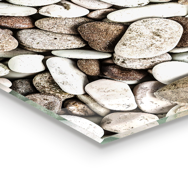 Küchenrückwand Fliesenspiegel Steiniger Strand