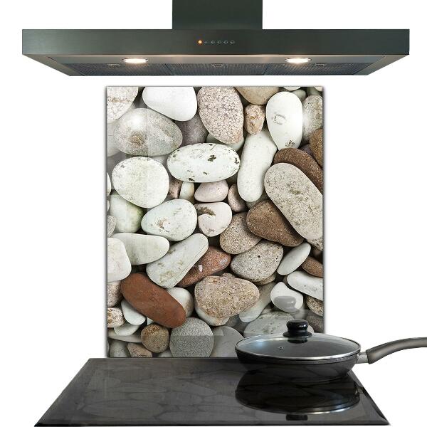 Küchenrückwand Fliesenspiegel Steiniger Strand