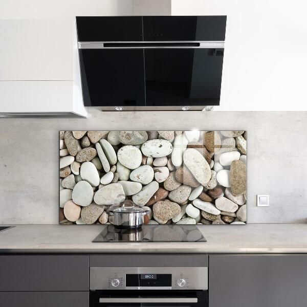 Küchenrückwand Fliesenspiegel Steiniger Strand