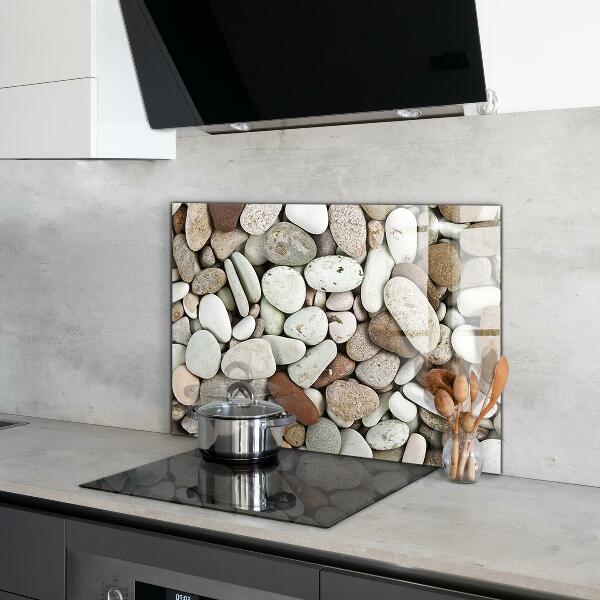 Küchenrückwand Fliesenspiegel Steiniger Strand