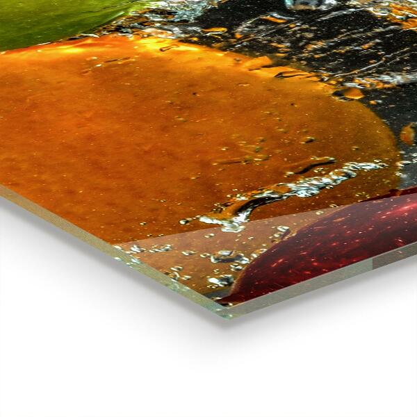 Küchenrückwand Spritzschutz Saftige Fruchtlimonade