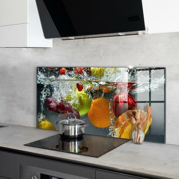 Küchenrückwand Spritzschutz Saftige Fruchtlimonade