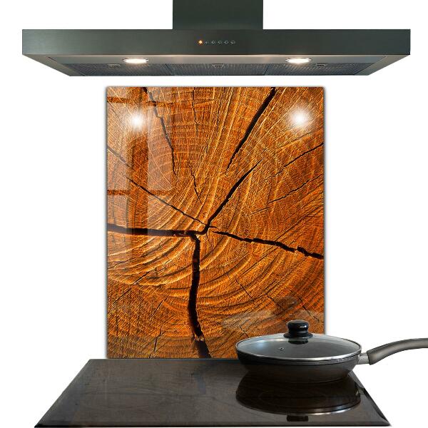 Küchenrückwand Fliesenspiegel Stammstruktur