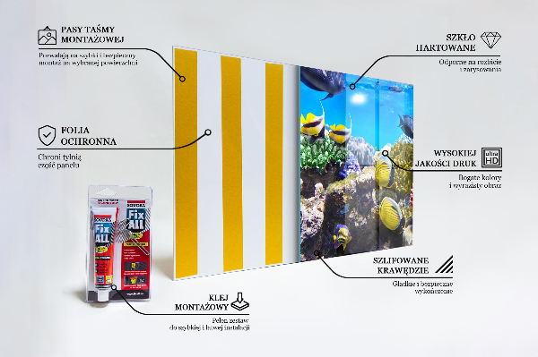 Küchenrückwand Spritzschutz Korallenriff Rotes Meer