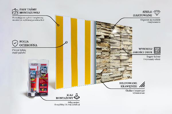 Küchenrückwand Fliesenspiegel Natürliche Ziegel