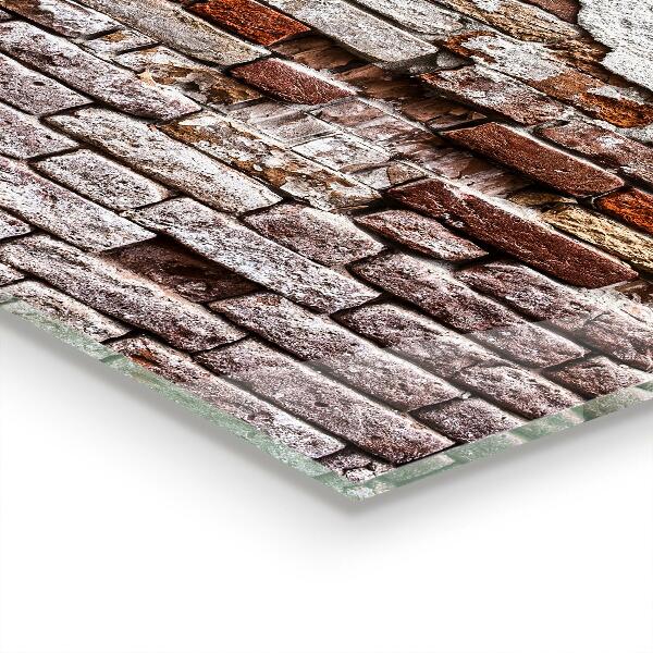 Küchenrückwand Fliesenspiegel Steinmauer