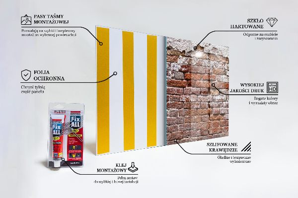 Küchenrückwand Fliesenspiegel Steinmauer