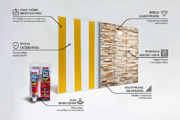 Küchenrückwand Fliesenspiegel Natursteinmauer