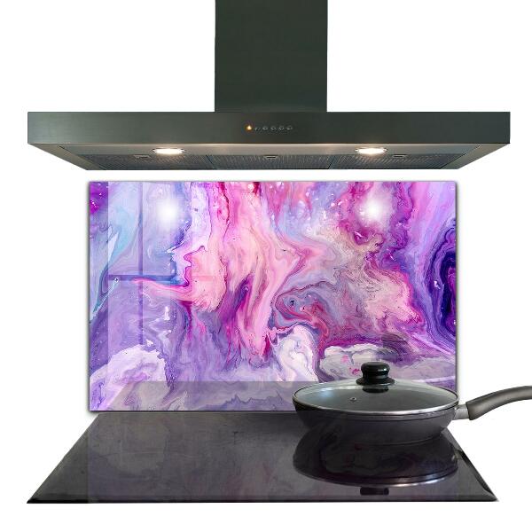 Küchenrückwand Fliesenspiegel Rosa Abstraktion