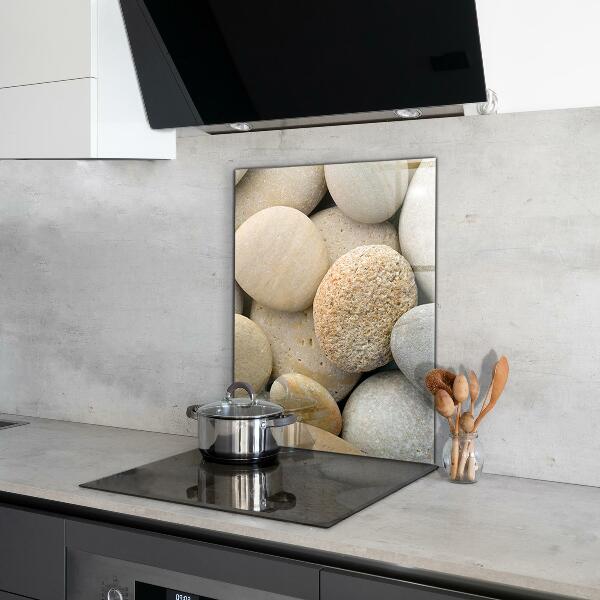 Küchenrückwand Fliesenspiegel Steiniger Strand