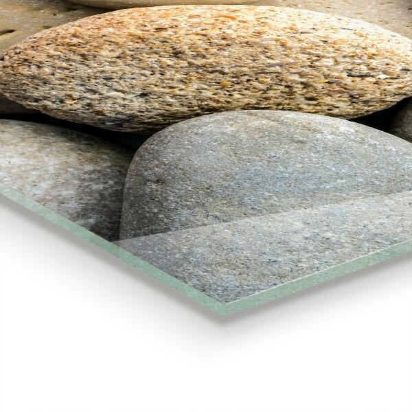 Küchenrückwand Fliesenspiegel Steiniger Strand