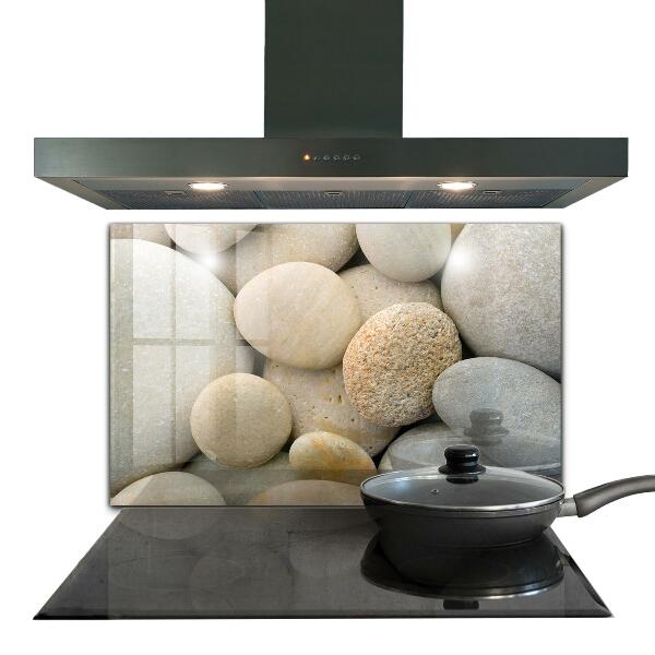 Küchenrückwand Fliesenspiegel Steiniger Strand