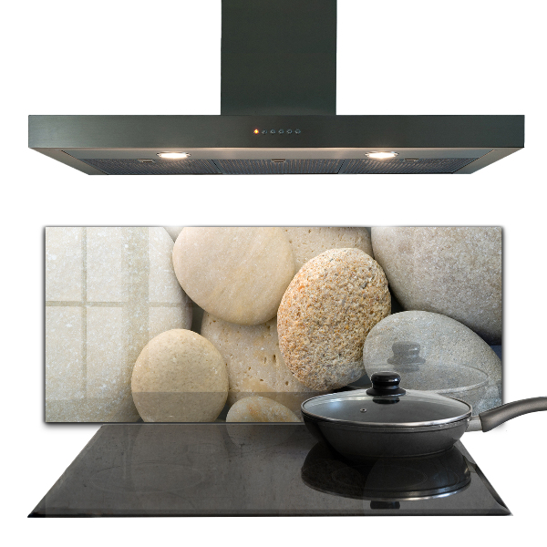 Küchenrückwand Fliesenspiegel Steiniger Strand