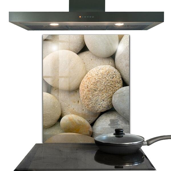 Küchenrückwand Fliesenspiegel Steiniger Strand