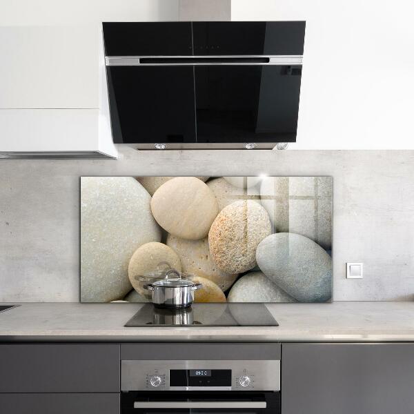 Küchenrückwand Fliesenspiegel Steiniger Strand