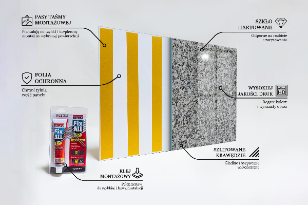Küchenrückwand Fliesenspiegel Granit-Naturstein