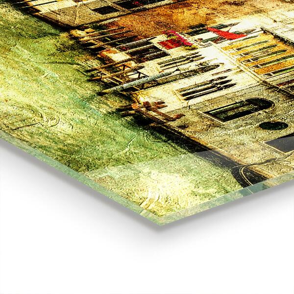 Küchenrückwand Spritzschutz Italien Venedig Vintage Bild