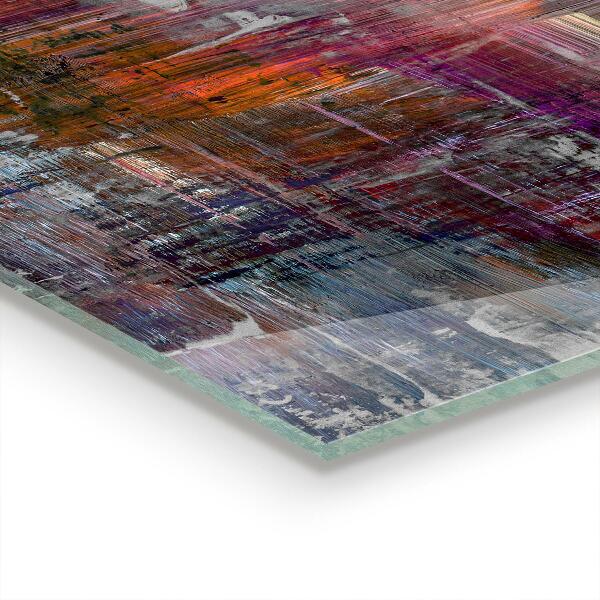 Küchenrückwand Spritzschutz Abstraktes Gemälde