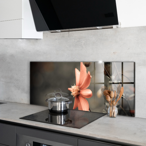 Küchenrückwand Spritzschutz Vintage Blütenknospe