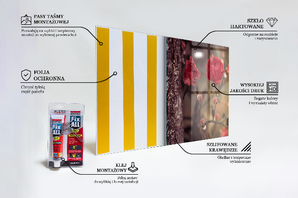 Küchenrückwand Spritzschutz Wildrose im Park