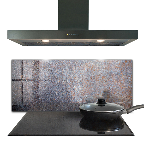 Küchenrückwand Fliesenspiegel Vintage-Metallstruktur