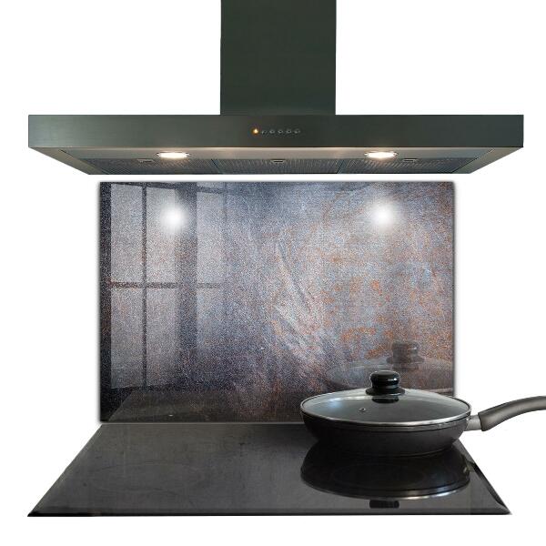 Küchenrückwand Fliesenspiegel Vintage-Metallstruktur