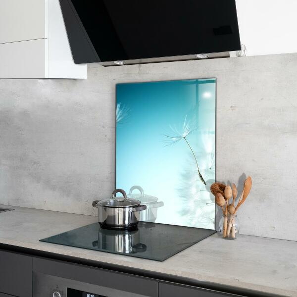 Küchenrückwand Spritzschutz Löwenzahn Löwenzahn im Wind