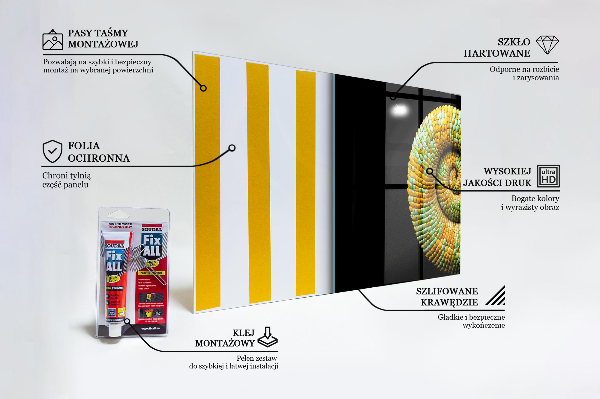 Küchenrückwand Spritzschutz Chamäleonschwanz Natur