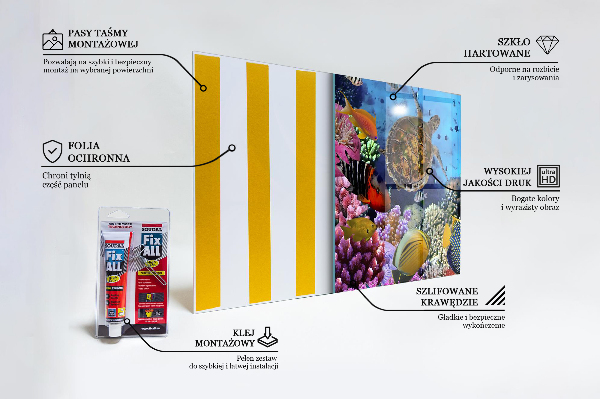 Küchenrückwand Spritzschutz Barrier Reef Karibik