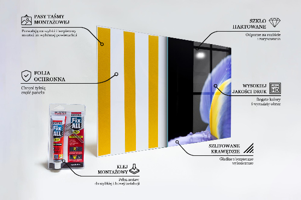 Küchenrückwand Spritzschutz Lila Irisblume