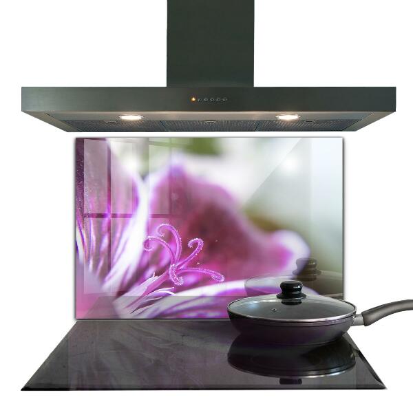 Küchenrückwand Spritzschutz Rosa Blumen-Naturdetails