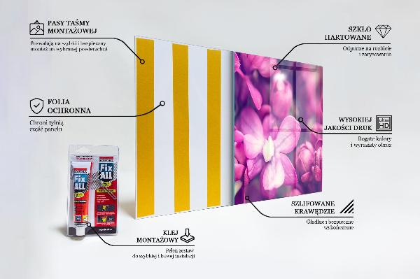 Küchenrückwand Spritzschutz Rosa Lilien natürliche Schönheit