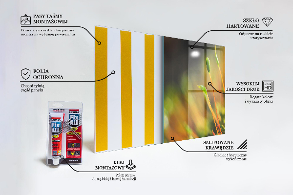 Küchenrückwand Spritzschutz Details zum Waldmoos