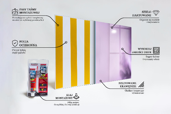 Küchenrückwand Spritzschutz Lilane Blumen