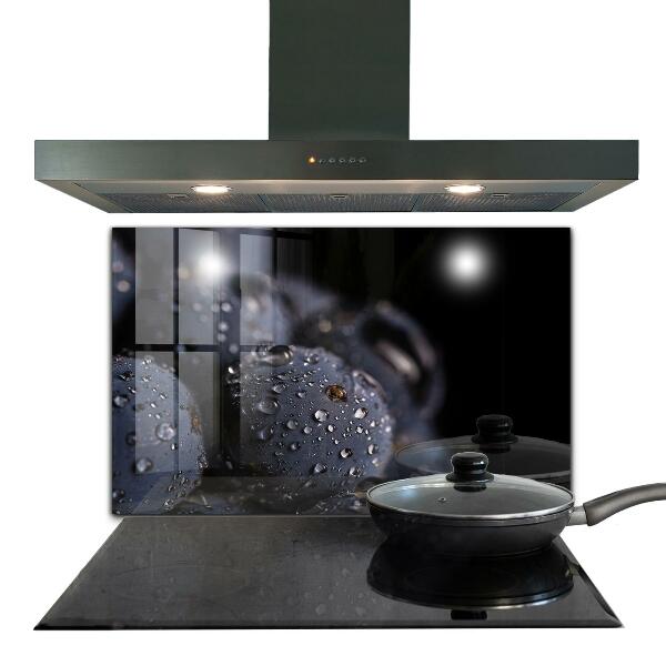 Küchenrückwand Spritzschutz Saftige Blaubeeren