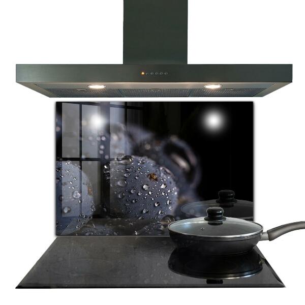 Küchenrückwand Spritzschutz Saftige Blaubeeren