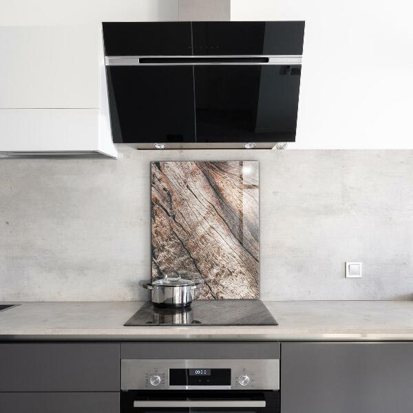 Küchenrückwand Fliesenspiegel Struktur der Baumrinde