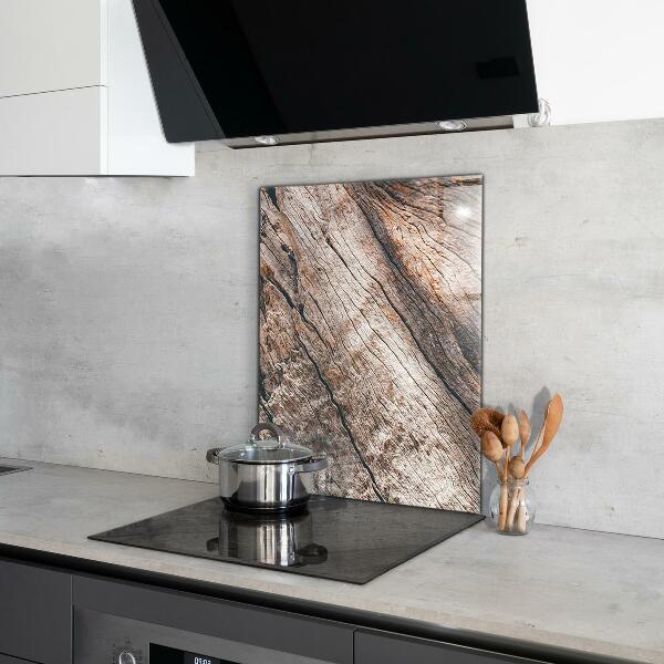 Küchenrückwand Fliesenspiegel Struktur der Baumrinde